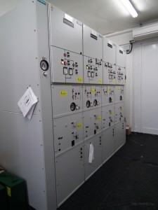 Relekontenerben elhelyezett Siemens SF6 kapcsoloberendezes Relekontenerben elhelyezett Siemens SF6 kapcsoloberendezes
